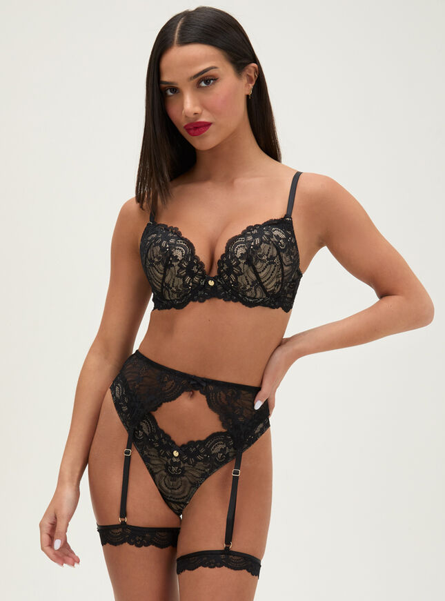 The Icon lace leg harness