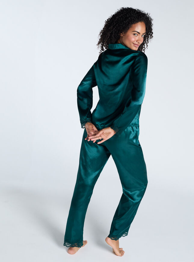 Amelia satin pyjama set