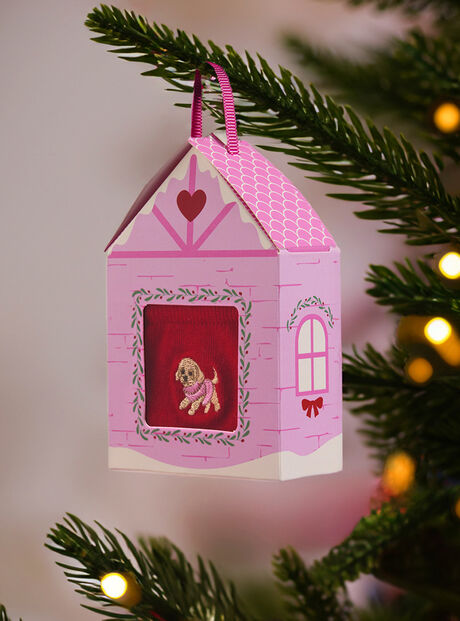 Cockapoo sock gift box