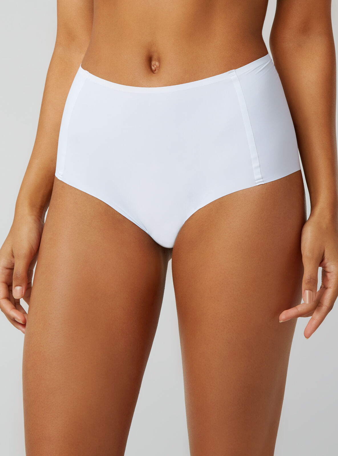 Boux Avenue Bonded high-waisted briefs - White - 14