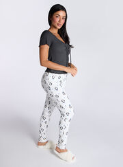 Penguin ribbed pyjama set