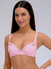 Suzette lace plunge bra