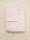 Soft heart blanket