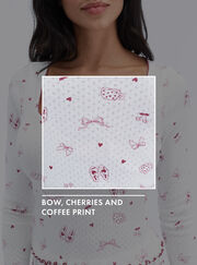 Self-care pointelle short pyjama set