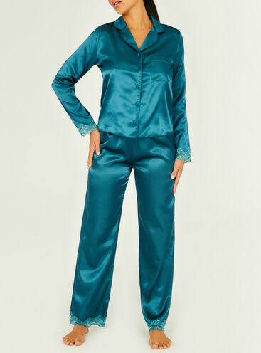 Amelia satin pyjama set