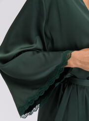Kaya satin short robe