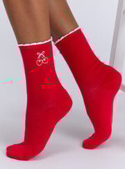 4 pack cherry valentines sock gift box