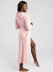 Lillie ribbed lounge robe
