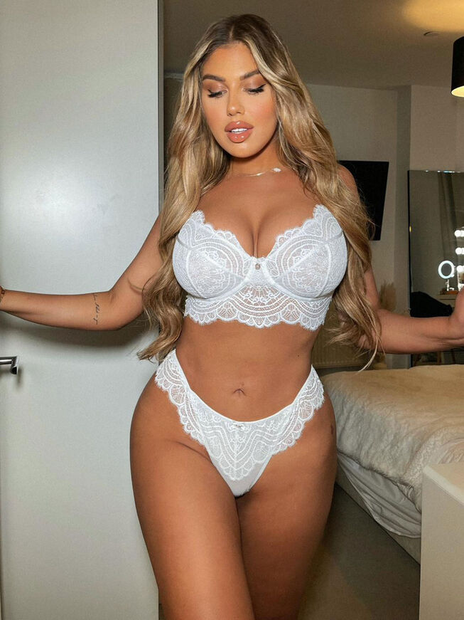 Sorelle longline lace bra