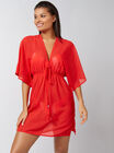 Lace up short kaftan