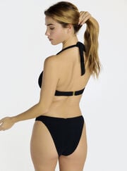 Sorrento plunge bikini top