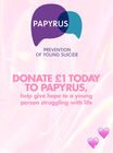 Papyrus charity donation