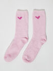 Heart cosy socks