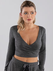 Sia wrap front top & jogger