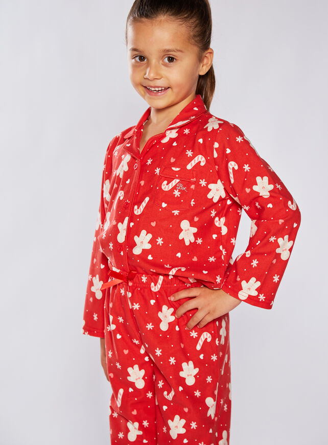 Mini Gingerbread pyjamas in a bag