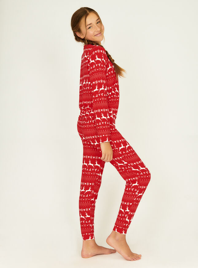 Kids fairisle twosie pyjama set