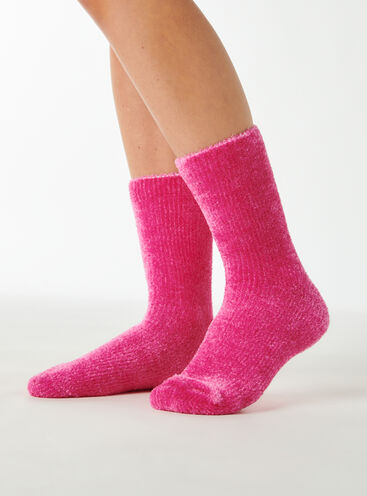 Velvet fleece socks