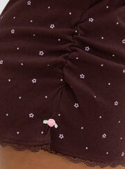 Daisy pointelle short pyjama set
