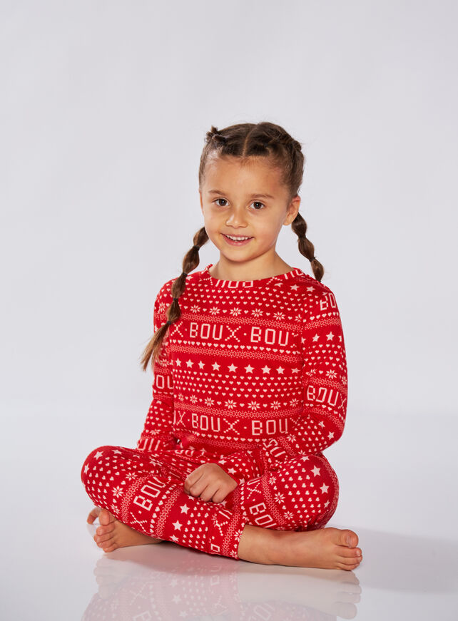 Mini Boux fairisle twosie pyjamas