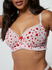 Adela balconette bra