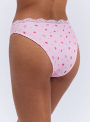 Kaye strawberry brazilian knickers