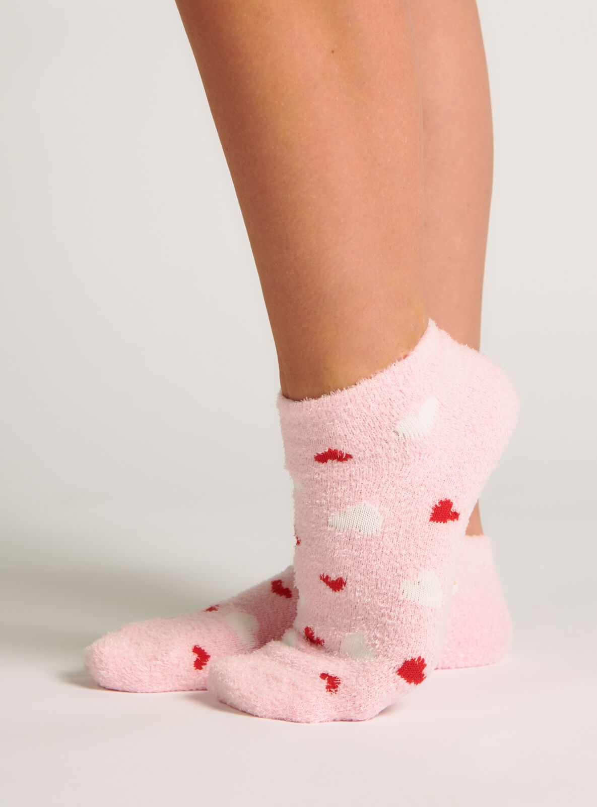 Fluffy trainer socks on sale