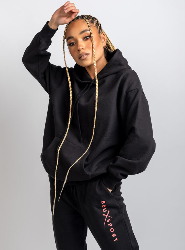 Boux Sport longline hoodie