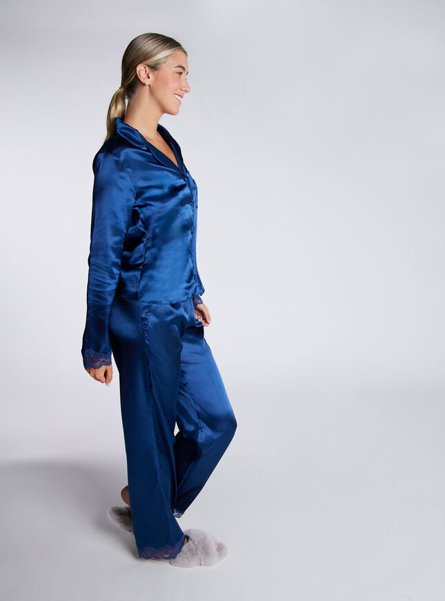 Amelia satin pyjama set