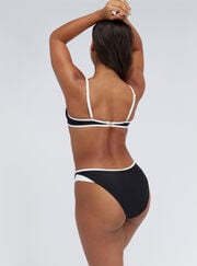 Ibiza piped brazilian bikini bottoms