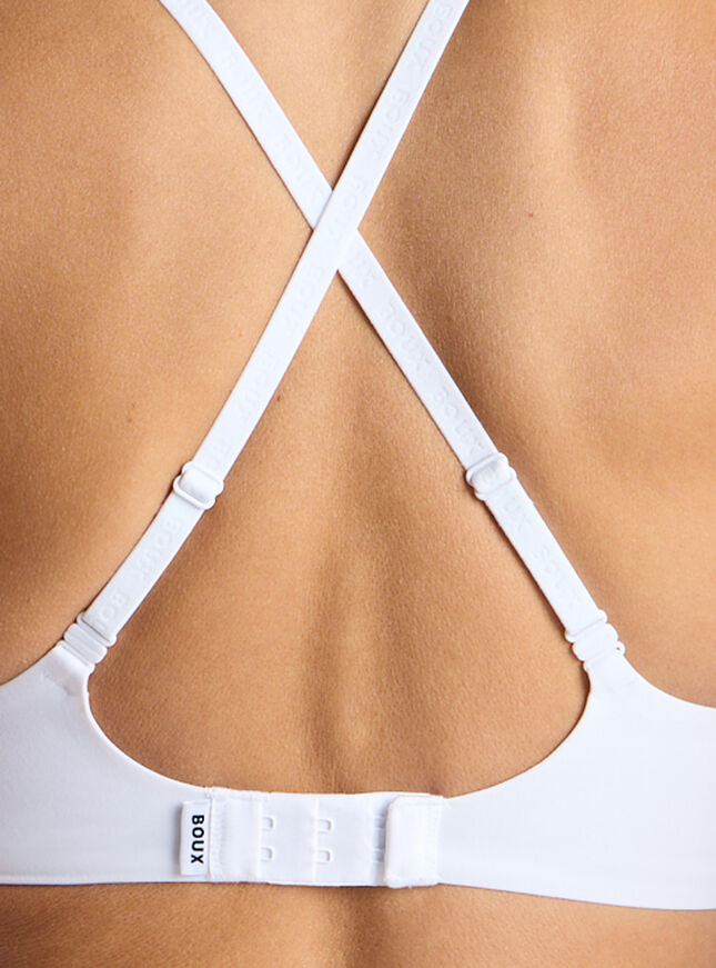 Ultra light microfibre plunge t-shirt bra