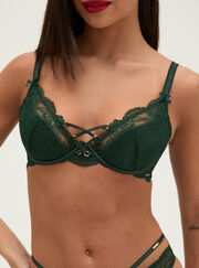 Adelaide lace plunge bra