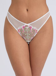 Zinnia embroidered briefs