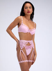 Della embroidered leg harness