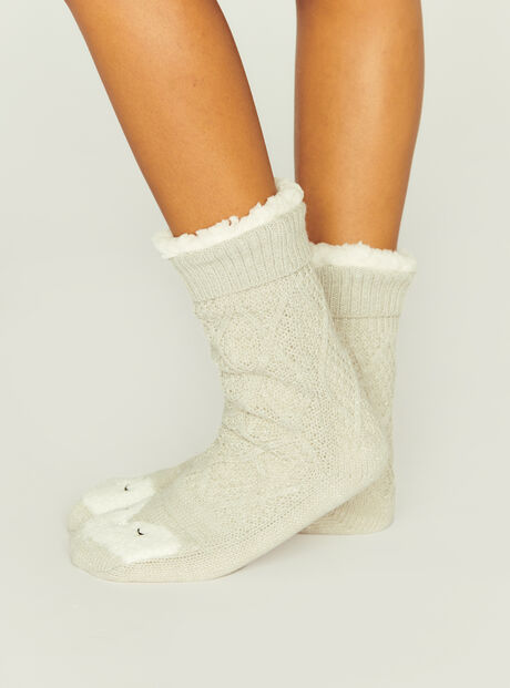 Penguin cosy slipper socks