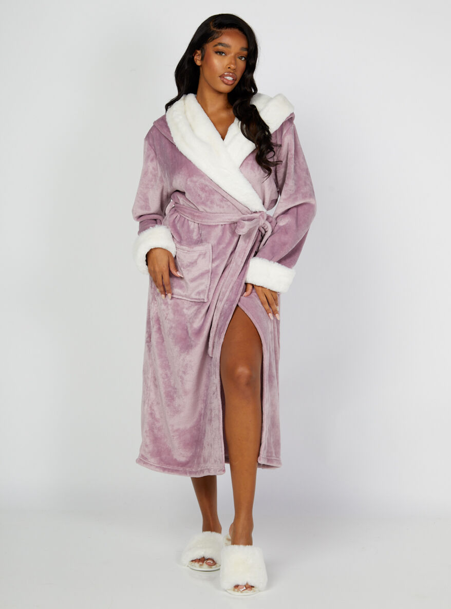 Dressing Gowns | Robes | Ladies Fluffy 