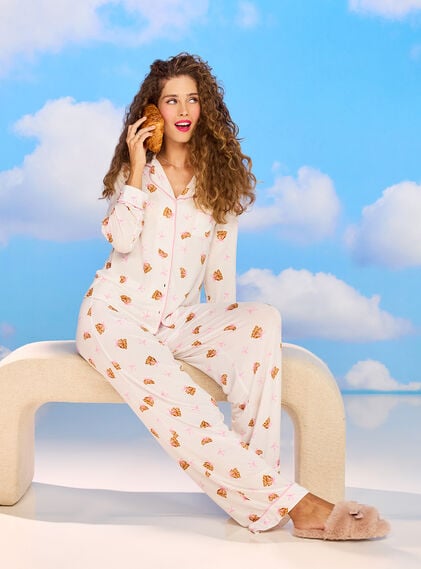 Croissant modal pyjama set