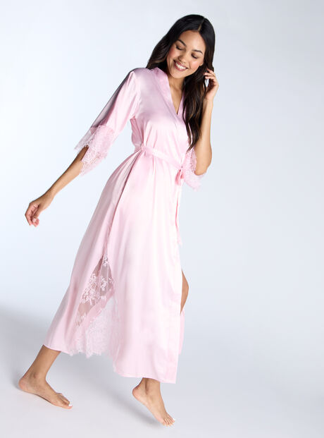 Blythe satin long robe