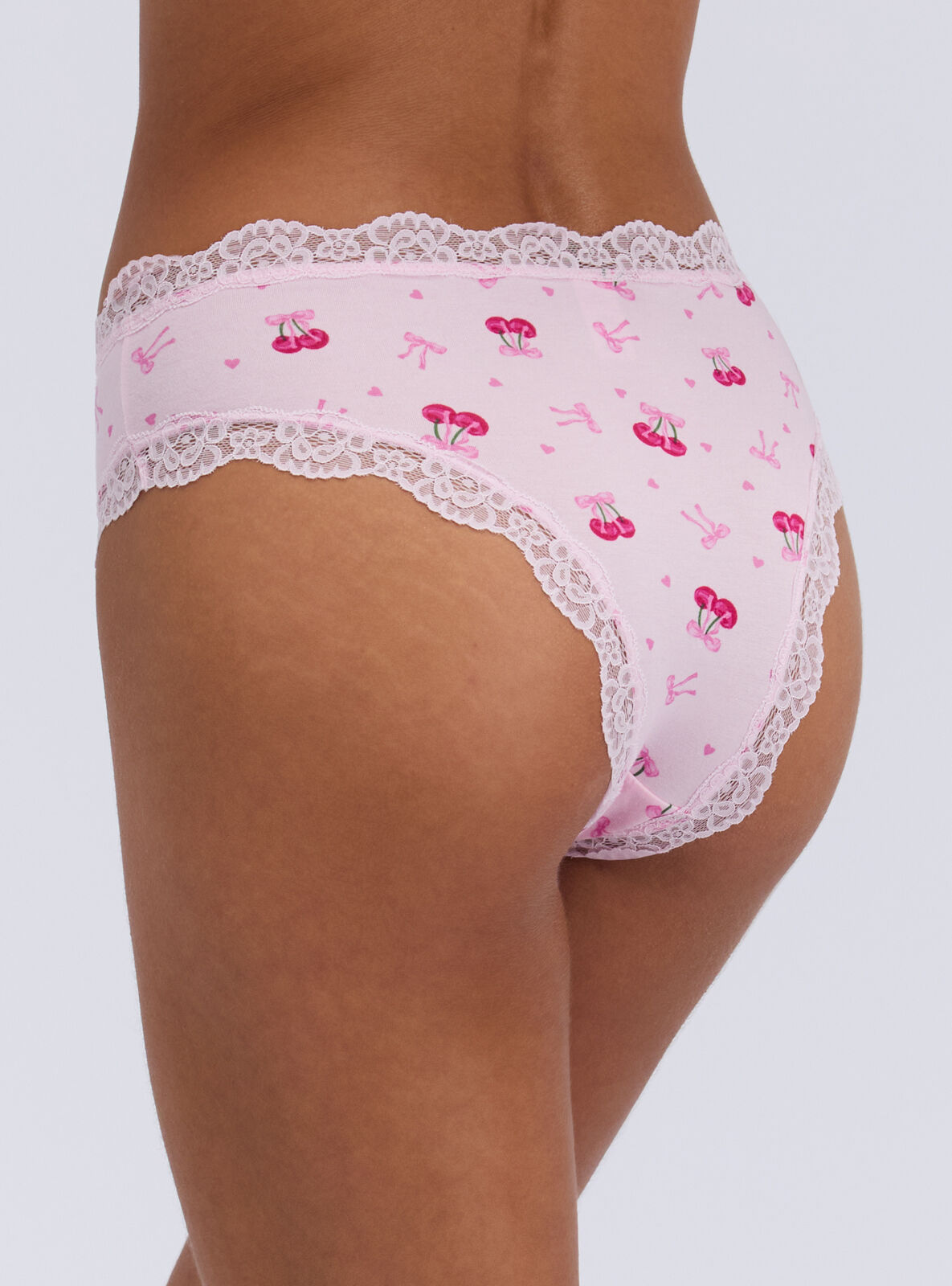 Boux Avenue Tatiana cherry brazilian knickers - Pink Mix - 06