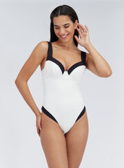Rivoli monochrome swimsuit