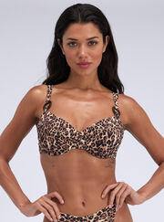 Santorini balconette bikini top