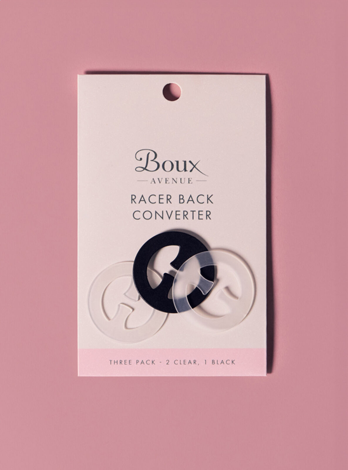 Boux Avenue Racer back bra converter - Clear - OS