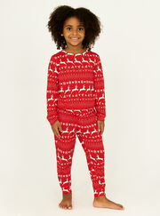 Kids fairisle twosie pyjama set