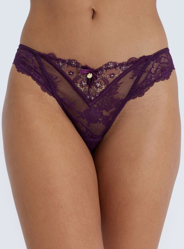 Rayanne embroidered briefs