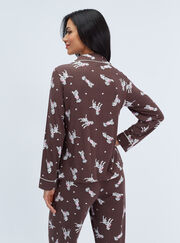 Dalmation modal long pyjama set