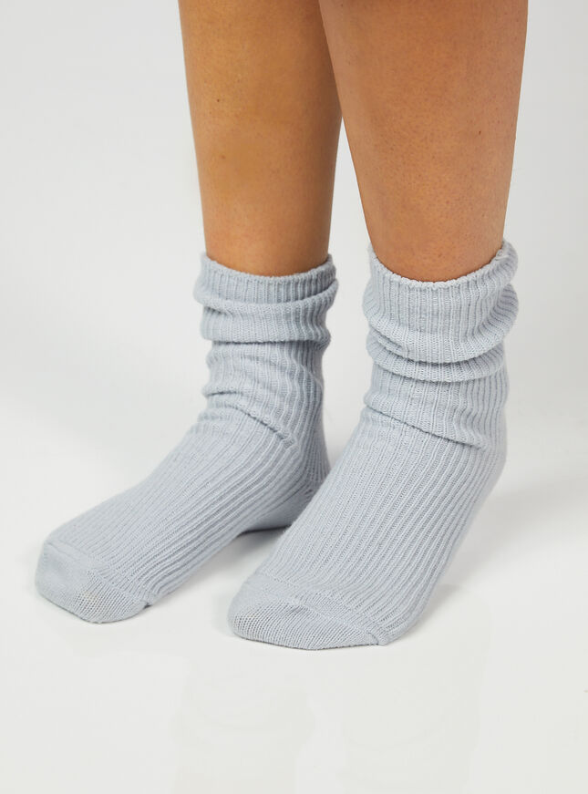 Cashmere blend socks in a box