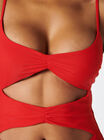 Santorini ruched swimsuit