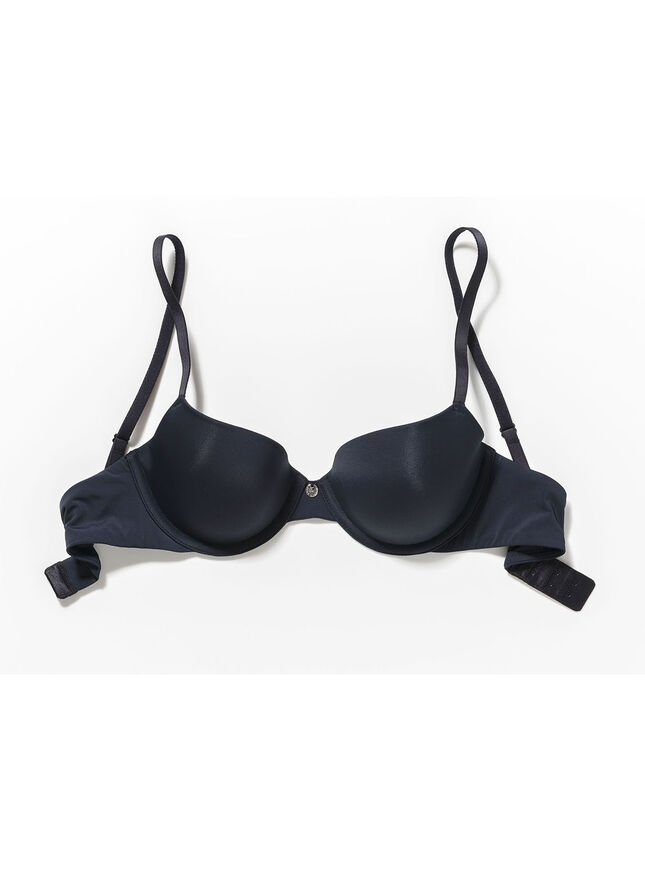 Tshirt bra Black Boux Avenue UK