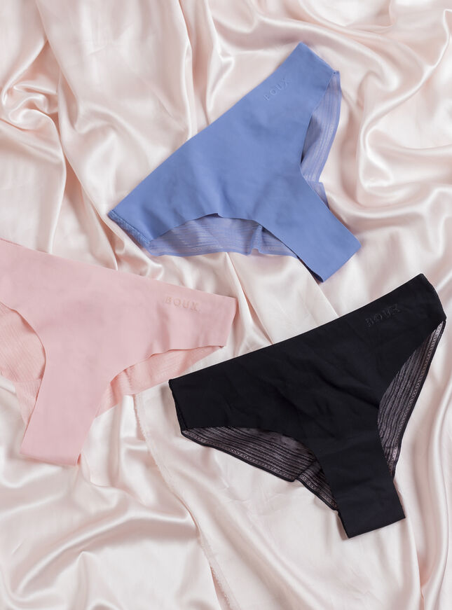 Cait spot and microfibre brazilian knickers Boux Avenue UK