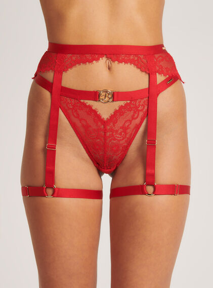 Underwear PolyesterTwo Pieces Home Female Valentines Lingerie Set, Red,  Large : : Clothing, Shoes & Accessories