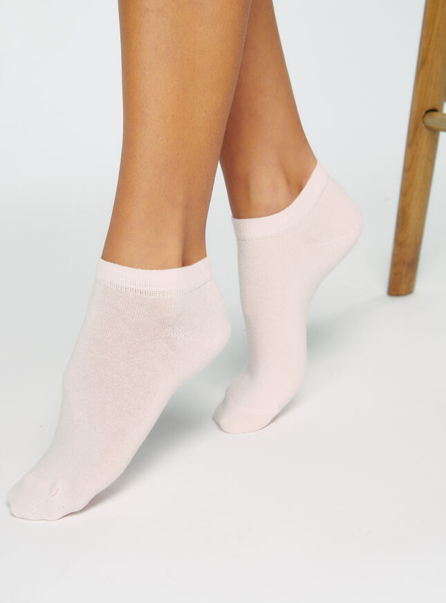 3 pack Boux Lounge cotton trainer socks